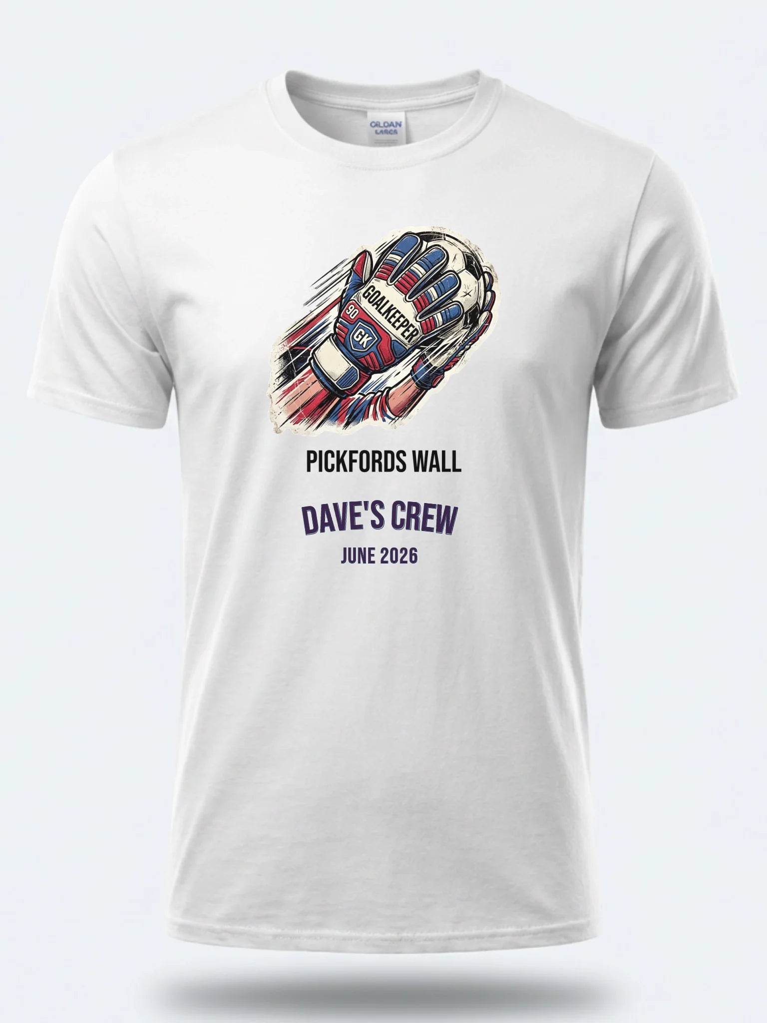 Gildan 64000 Mockup White front