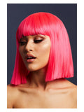 Fever Lola Wig, Neon Pink Dress Loud