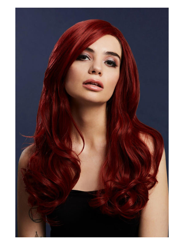 Fever Khloe Wig, True Blend, Ruby Red Dress Loud