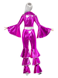 70s Dancing Dream Costume, Pink Dress Loud