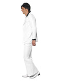 70s Suit Costume, White Dress Loud