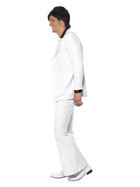 70s Suit Costume, White Dress Loud