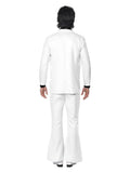 70s Suit Costume, White Dress Loud