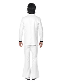 70s Suit Costume, White Dress Loud