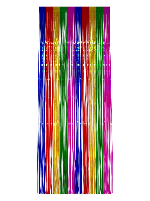 Shimmer Curtain, Rainbow Dress Loud