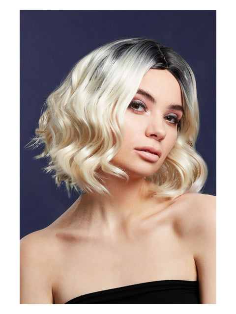 Fever Kourtney Wig, Two Toned Blend, Blonde Dress Loud