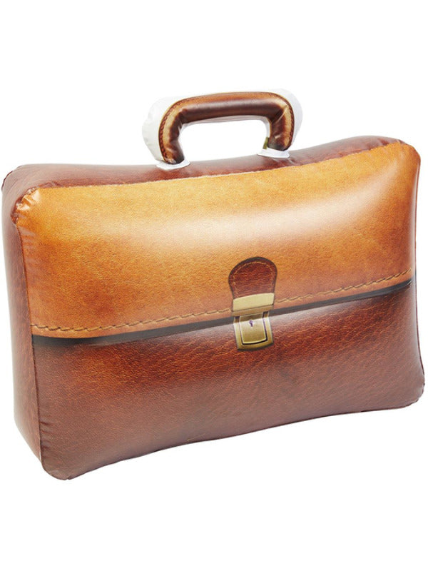 Inflatable Briefcase, Brown Dress Loud