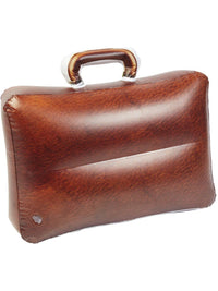 Inflatable Briefcase, Brown Dress Loud