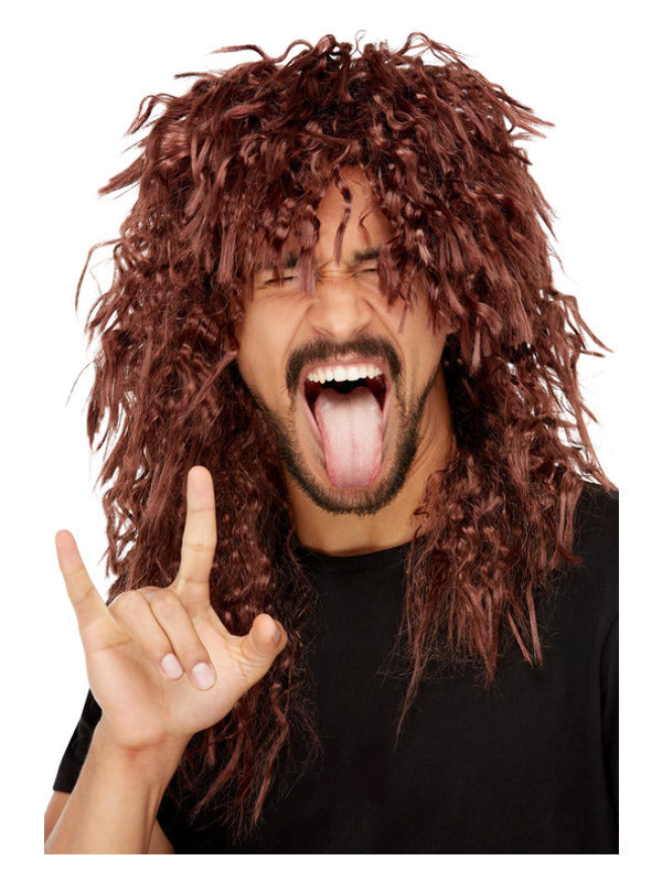 Hard Rocker Wig, Brown Dress Loud
