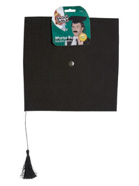 Mortar Felt Board Hat, Black Dress Loud