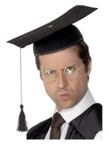 Mortar Felt Board Hat, Black Dress Loud