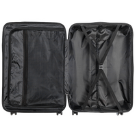 3 Pcs Suitcase Lightweight ABS Carry-on Hand Luggage 4 Spinner Wheels Trolley Case Dress Loud
