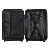 3 Pcs Suitcase Lightweight ABS Carry-on Hand Luggage 4 Spinner Wheels Trolley Case Dress Loud