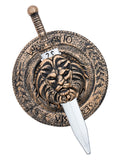 Gladiator Lion Shield 49cm & Sword 48cm Dress Loud