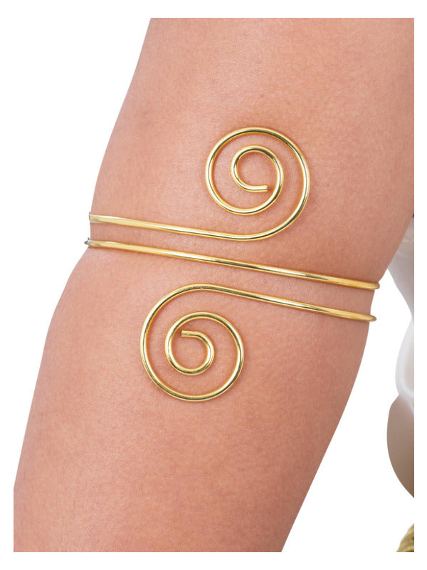 Grecian Swirl Arm Cuff Dress Loud