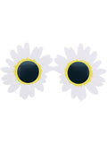 Daisy Hippie Specs, White Dress Loud