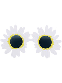 Daisy Hippie Specs, White Dress Loud