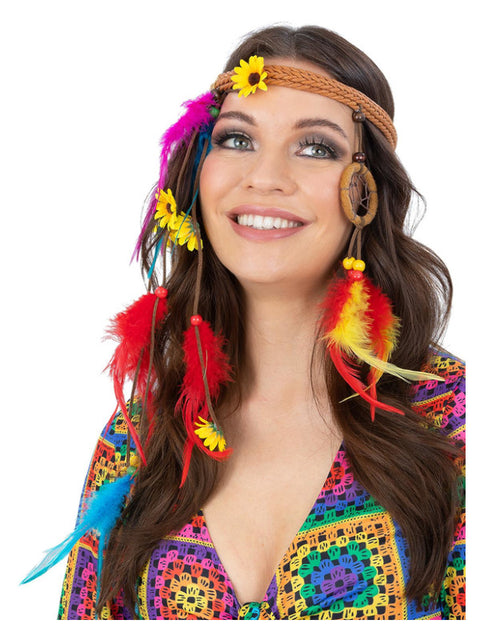 Hippie Dreamcatcher Headdress Dress Loud