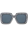 Disco Jewelled Specs, Black Dress Loud