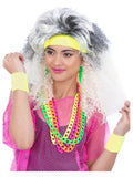 80s Neon Sweatbands, Yellow Dress Loud