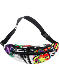 90s Graffiti Bumbag Dress Loud