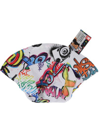 90s Graffiti Bucket Hat Dress Loud