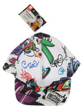 90s Graffiti Peaked Cap Dress Loud