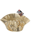 90s Gold Bucket Hat Dress Loud
