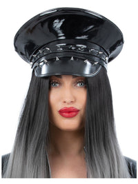 Spiked Bondage Captains Hat