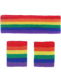 Rainbow Sweatbands Dress Loud