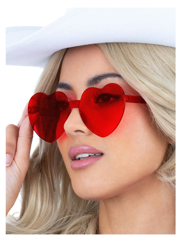 Red Heart Specs Dress Loud