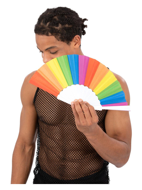 Rainbow Paper Fan Dress Loud