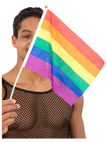 Hand Held Rainbow Flags, 45x30cm, 12Pk Dress Loud