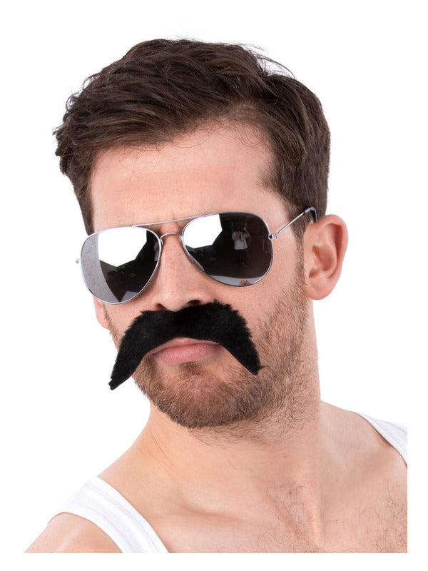 80s Icon Specs & Tash Kit Dress Loud