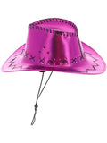 Metallic Pink Cowboy Hat Dress Loud