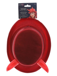 Fever Deluxe Red Devil Metallic Top Hat Dress Loud
