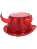 Fever Deluxe Red Devil Metallic Top Hat Dress Loud