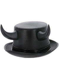 Fever Deluxe Black Devil Metallic Top Hat Dress Loud