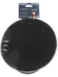 Fever Deluxe Black Wetlook Occult Captains Hat Dress Loud