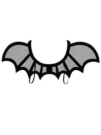 Black Mesh Devil Wings Dress Loud