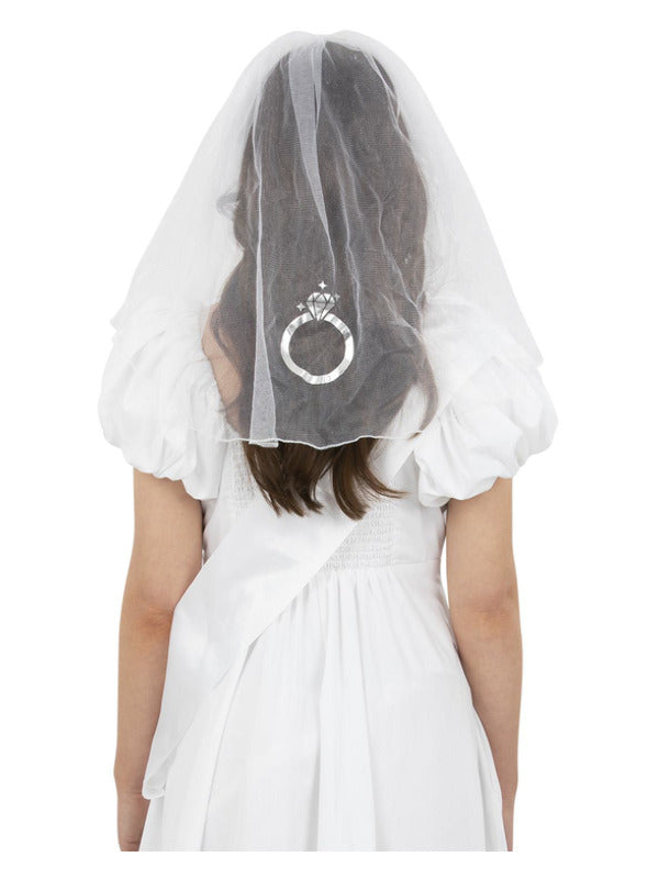 Universal Bride Veil & Sash Kit