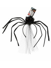 Black Spider Headband Dress Loud