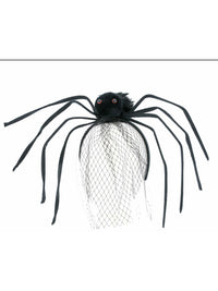 Black Spider Headband Dress Loud