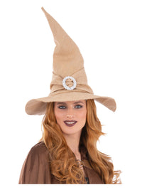 Burlap Witch Hat Dress Loud