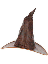 Distressed Mock Leather Wizard Hat Dress Loud