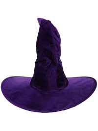 Purple Velour Witch Hat Dress Loud