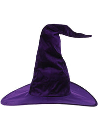 Purple Velour Witch Hat Dress Loud