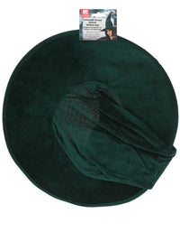 Emerald Green Velour Witch Hat Dress Loud