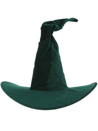 Emerald Green Velour Witch Hat Dress Loud