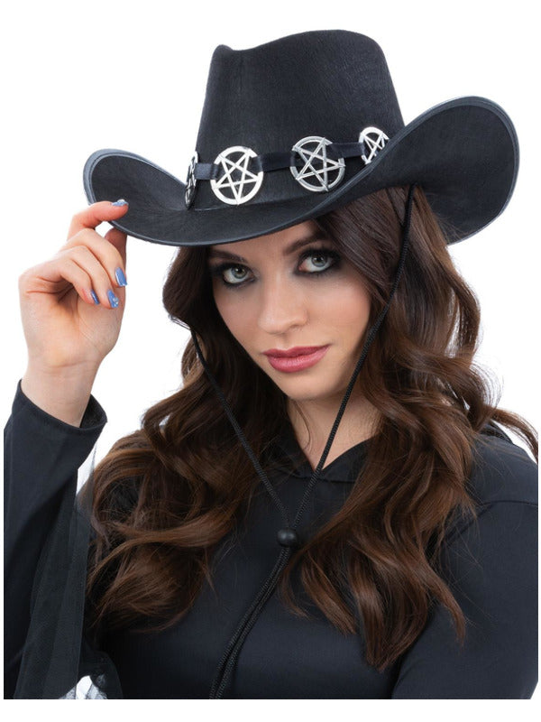 Gothic Cowboy Hat Dress Loud